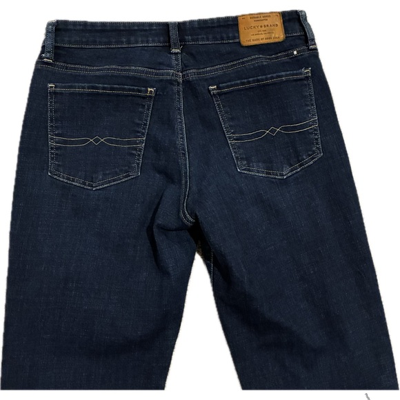 Lucky Brand Jeans Women's 29 Dark Indigo Sweet Straight LIKE NEW! - Picture 7 of 10